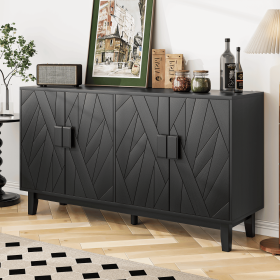 Modern style buffet cabinet, Storage side cabinet buffet cabinet, Medieval modern multifunctional decorative cabinet suitable for living room