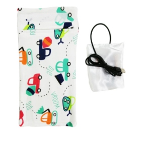 USB Milk Water Warmer Travel Stroller Insulated Bag Portable Baby Nursing Bottle Heater Cover Baby Food Warmer Bottle Warmer (Option: Car)