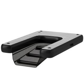 Inflatable Dog Boat Ramp Up To 286 Lbs, For Boat, Dock, Lake, Non-Slip, Safe & Easy (Option: Black)