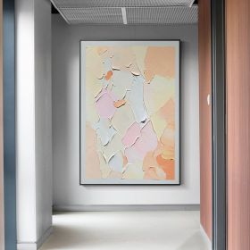 Simple Texture Painting Art Hand-painted Oil Painting Modern Wall Decor Gray Design Acrylic Paintings Wall Canvas Art Picture (size: 90X120cm)