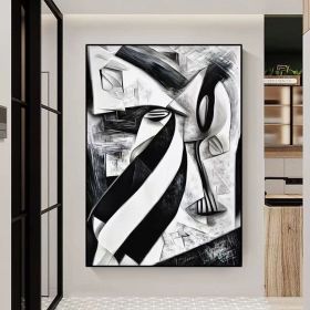Abstract Oil Painting On Canvas Modern Figure Oil Painting Hand Painted Large Wall Art For Home Decor (style: 01, size: 50X70cm)