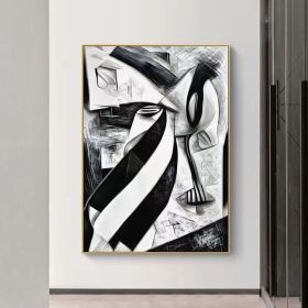 Abstract Oil Painting On Canvas Modern Figure Oil Painting Hand Painted Large Wall Art For Home Decor (style: 01, size: 140x210cm)